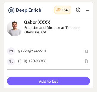 When Contact Details Are Not Instantly Found