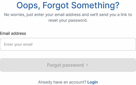Forget Password
